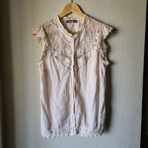 Oasis Blush Pink Blouse